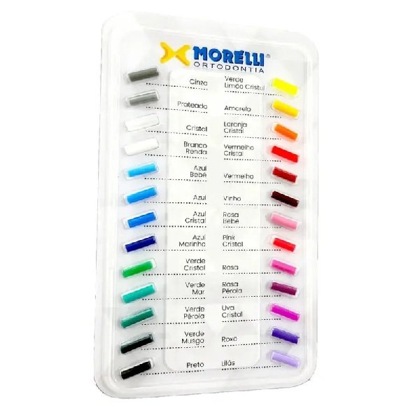 Muestra De Colores Para Ligaduras Elasticas 91.70.066 Morelli