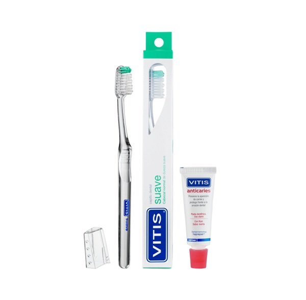 Pack Cepillo Vitis Suave + Pasta Anticaries 15ml